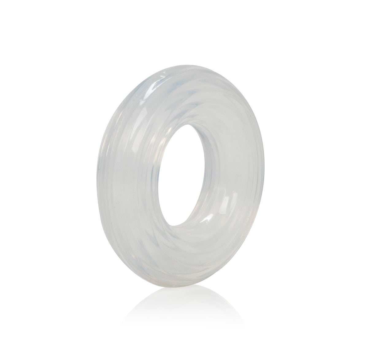 California Exotics - Premium Silicone Cock Ring Large (Clear) Silicone Cock Ring (Non Vibration) Singapore