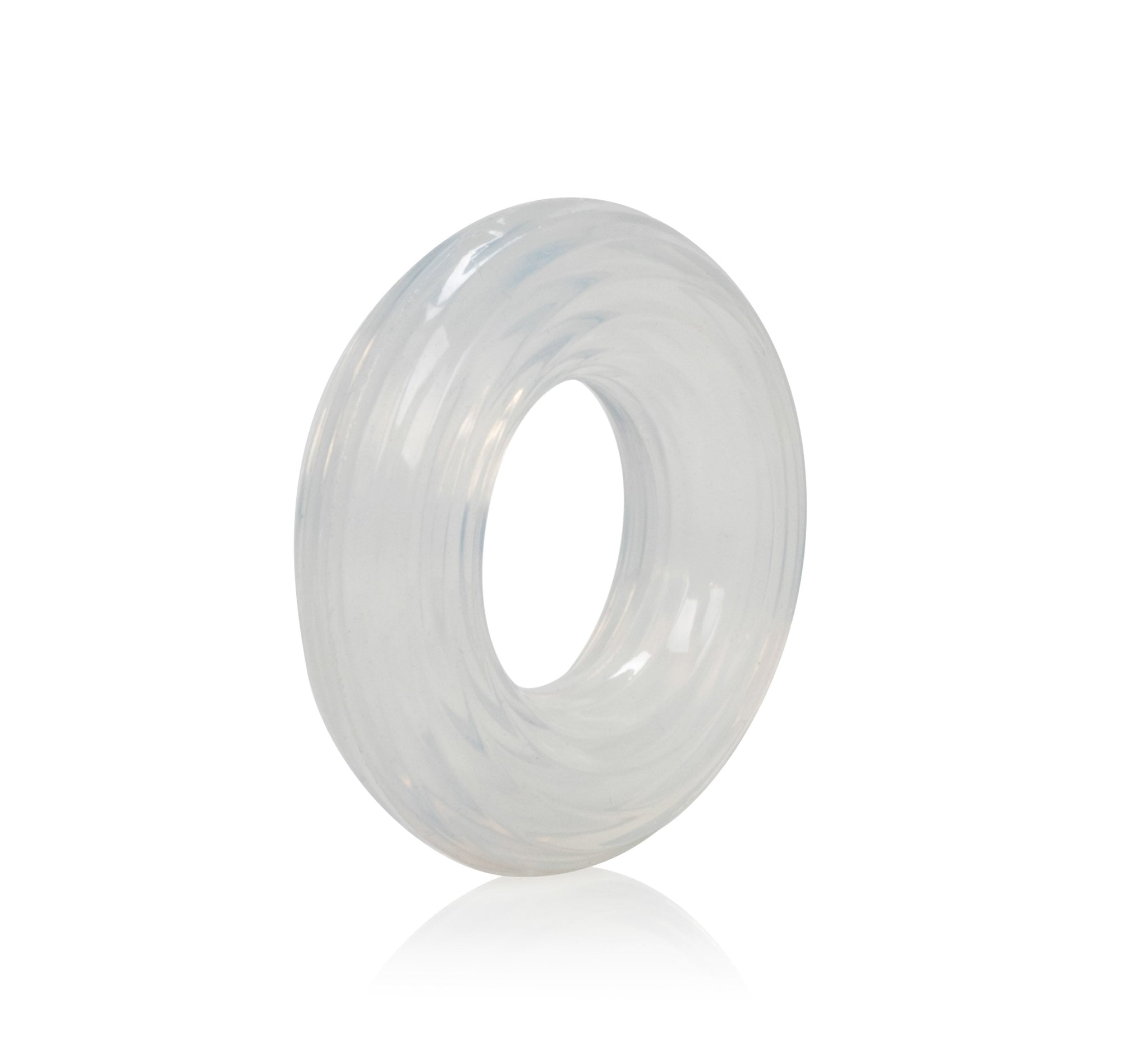 California Exotics - Premium Silicone Cock Ring Large (Clear) Silicone Cock Ring (Non Vibration) Singapore