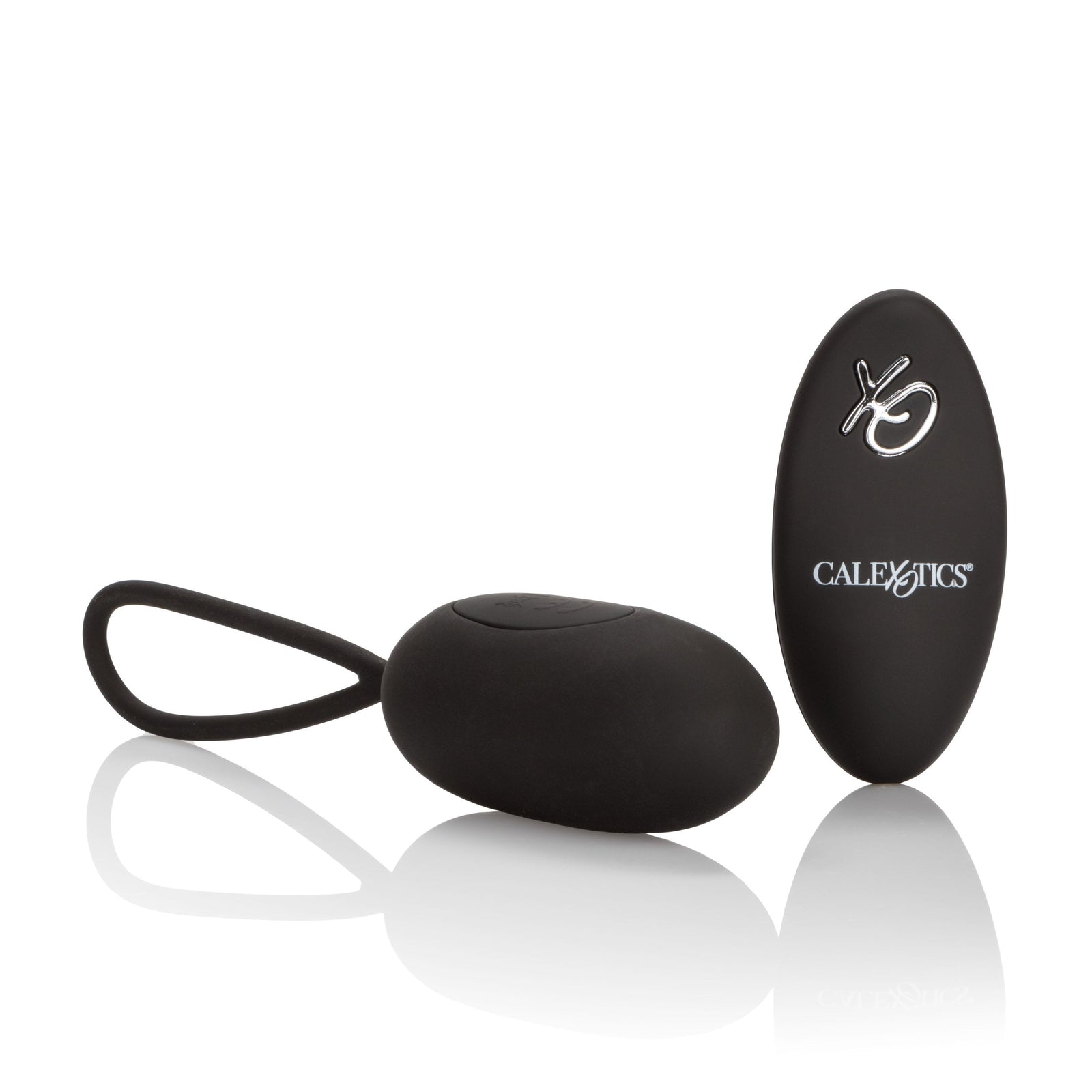 California Exotics - Silicone Remote Rechargeable Egg Vibrator (Black) Wireless Remote Control Egg (Vibration) Rechargeable Singapore