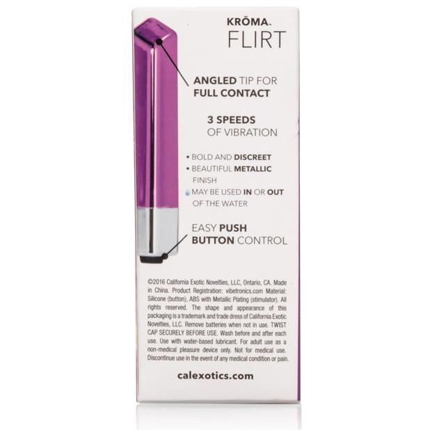 California Exotics - Kroma Flirt Bullet Vibrator (Pink) Bullet (Vibration) Non Rechargeable Singapore