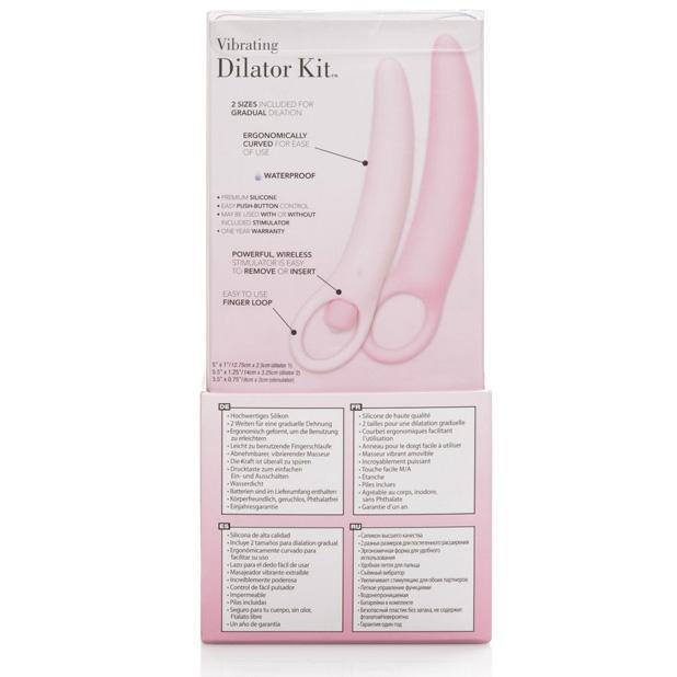 California Exotics - Inspire Vibrating 3 pcs Silicone Dilator Kit (Pink) Non Realistic Dildo w/o suction cup (Vibration) Non Rechargeable Singapore
