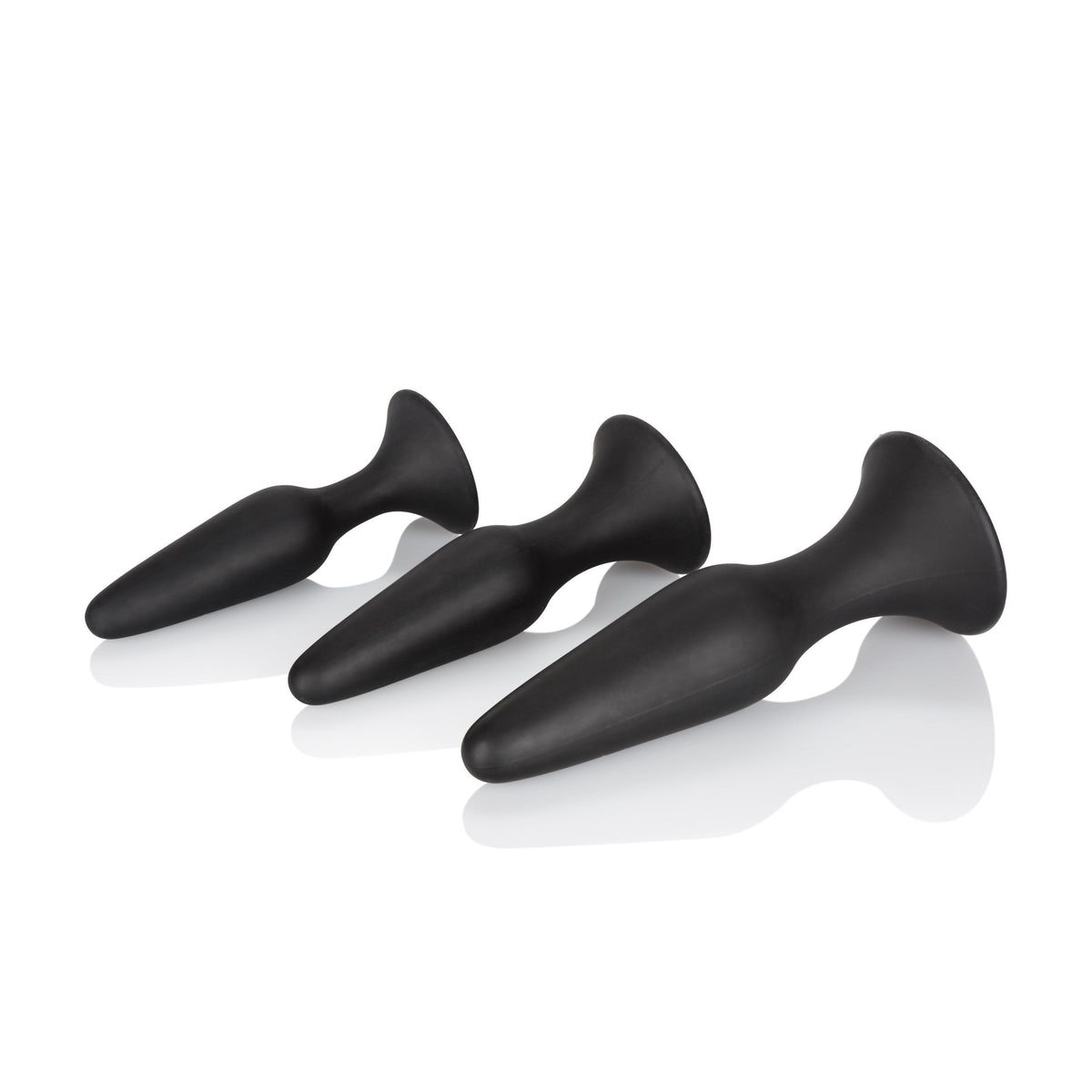 California Exotics - Silicone Anal Trainer Kit (Black) Anal Kit (Non Vibration) Singapore