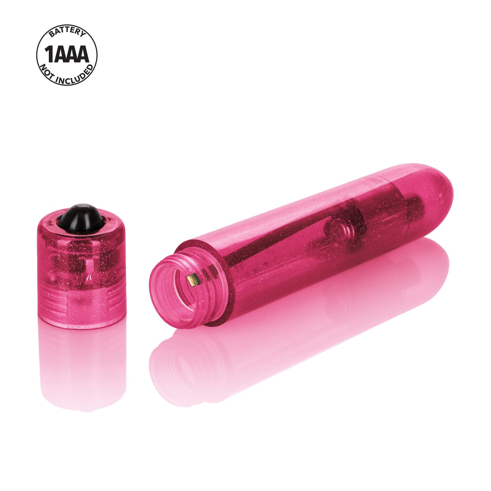 California Exotics - Shane's World Sparkle Bullet Vibrator (Pink) Bullet (Vibration) Non Rechargeable