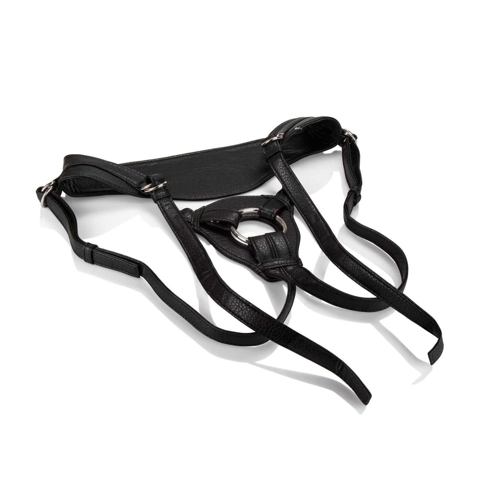 California Exotics - Her Royal Harness The Queen Strap On (Black) Strap On w/o Dildo Durio Asia