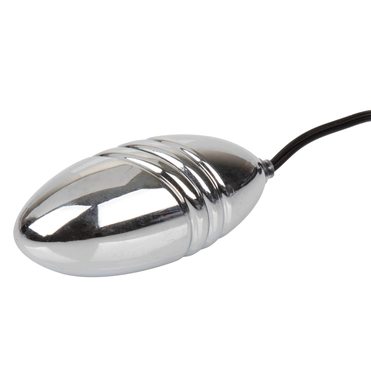 California Exotics - COLT Waterproof Silver Turbo Bullet Vibrator with Remote (Silver) Wired Remote Control Egg (Vibration) Non Rechargeable 716770089113 CherryAffairs