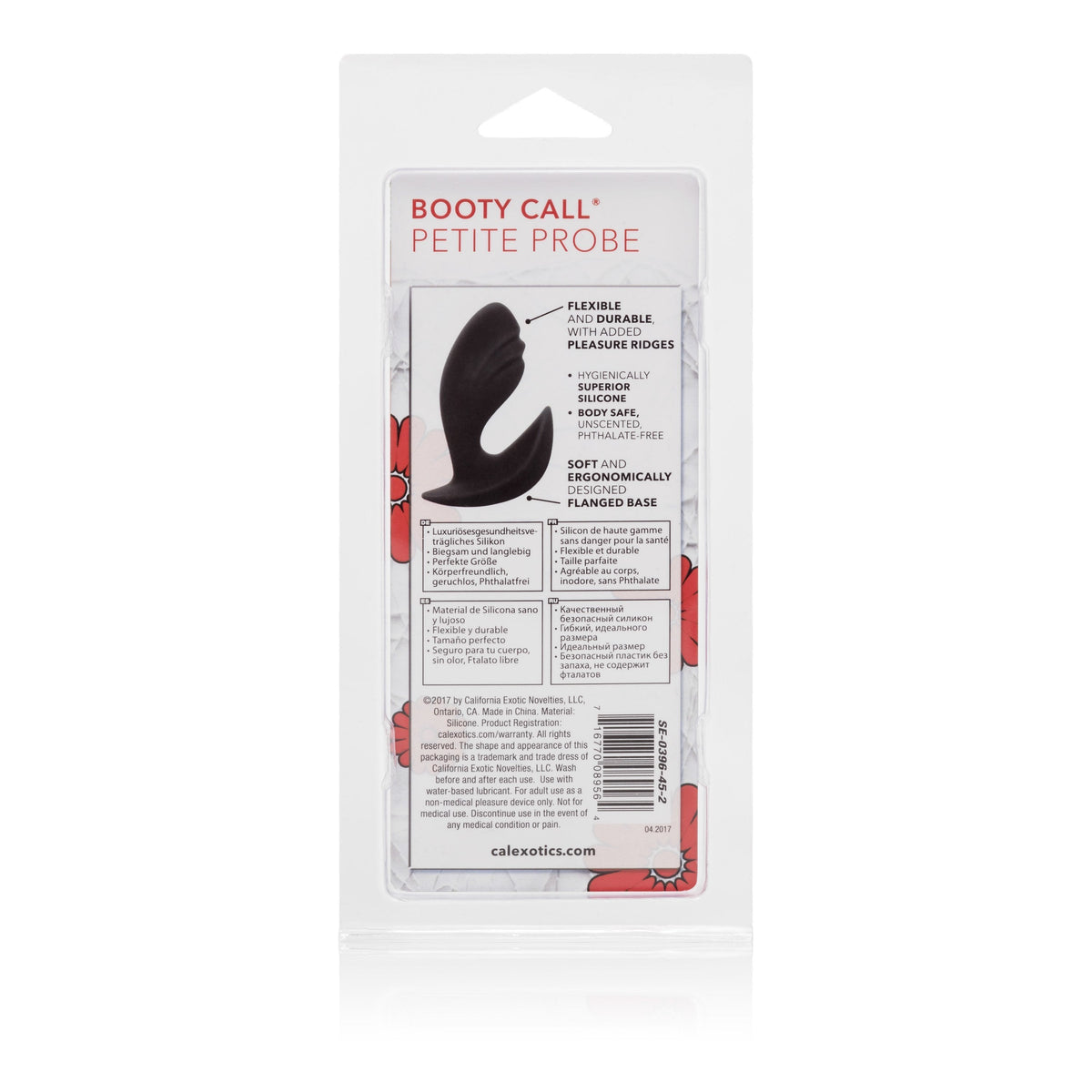 California Exotics - Booty Call Petite Probe Anal Plug (Black) Anal Plug (Non Vibration) Singapore