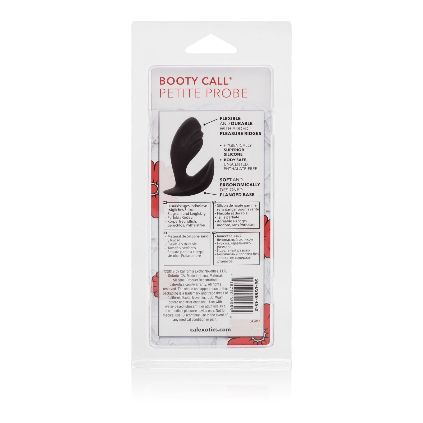 California Exotics - Booty Call Petite Probe Anal Plug (Black) Anal Plug (Non Vibration) Singapore
