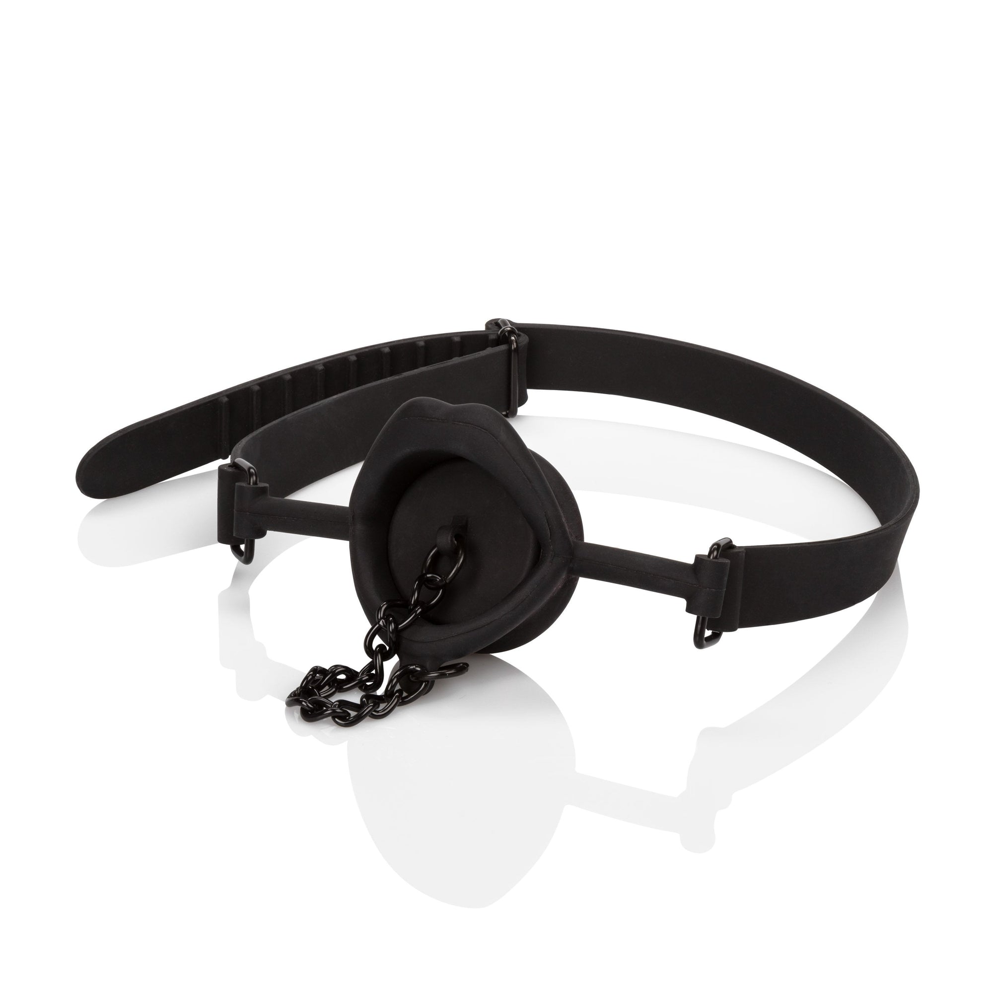 California Exotics - Scandal Silicone Stopper Gag (Black) Ball Gag Singapore