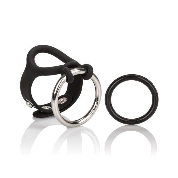 Colt - Enhancer Set (Black) Silicone Cock Cage (Non Vibration) Singapore