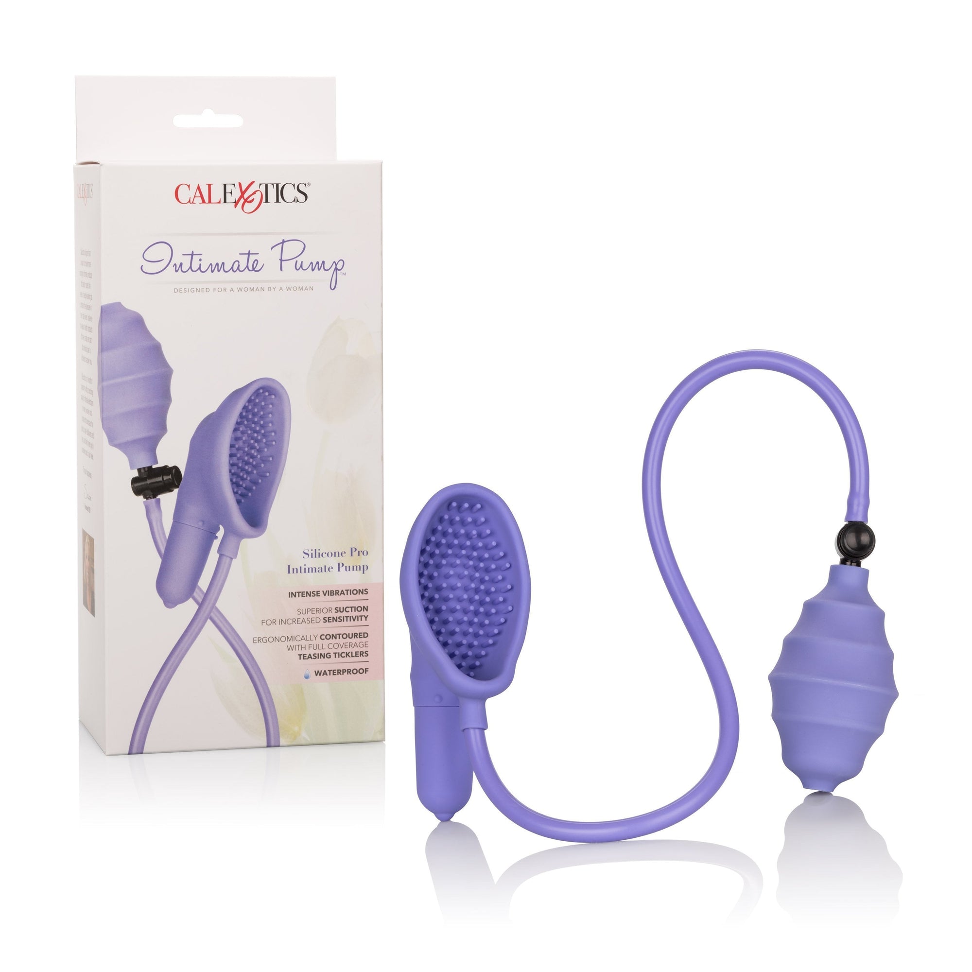 California Exotics - Intimate Pump Silicone Pro Intimate Clitoral Pump (Purple) Clitoral Pump (Non Vibration) Durio Asia