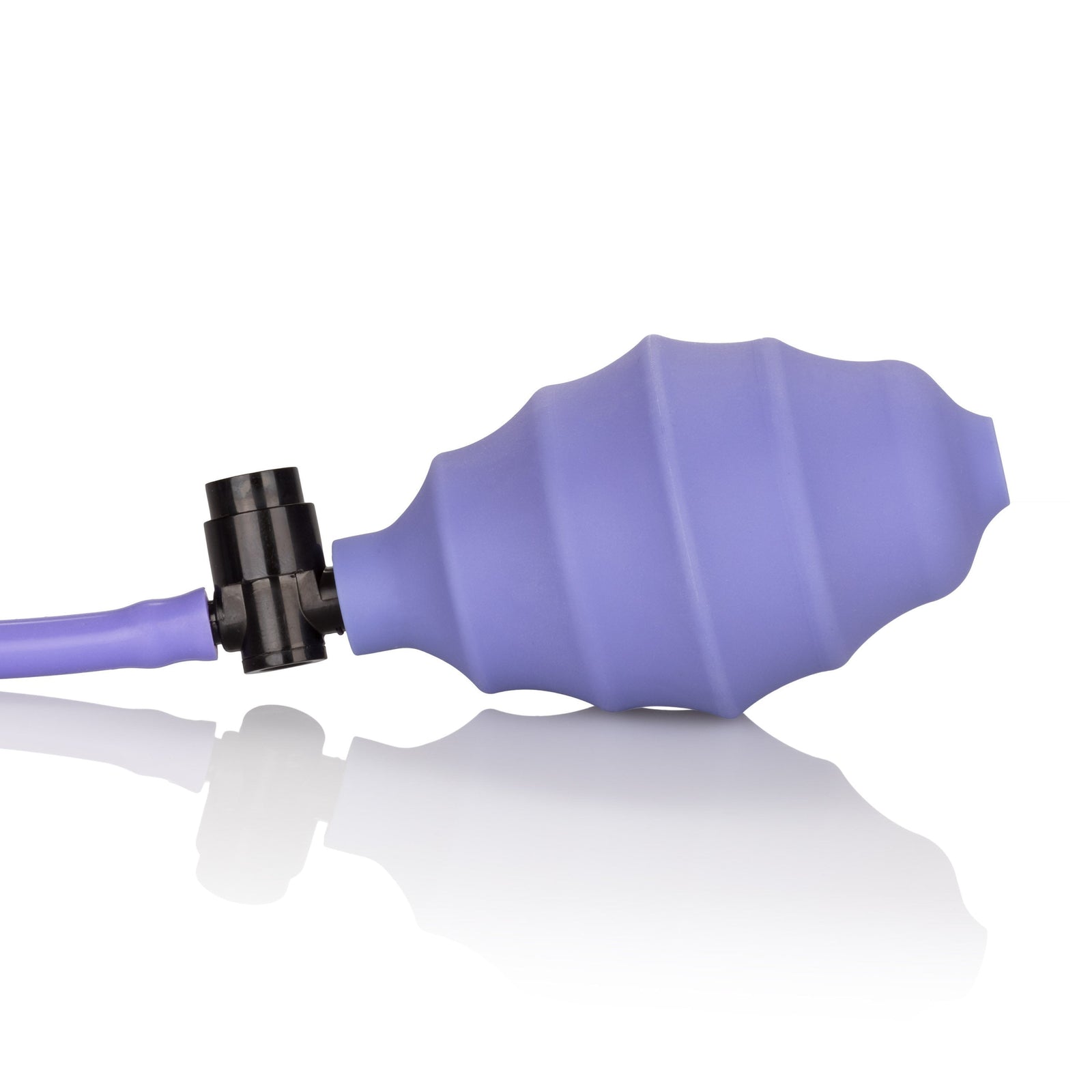 California Exotics - Intimate Pump Silicone Pro Intimate Clitoral Pump (Purple) - Purple - Clitoral Pump (Non Vibration)