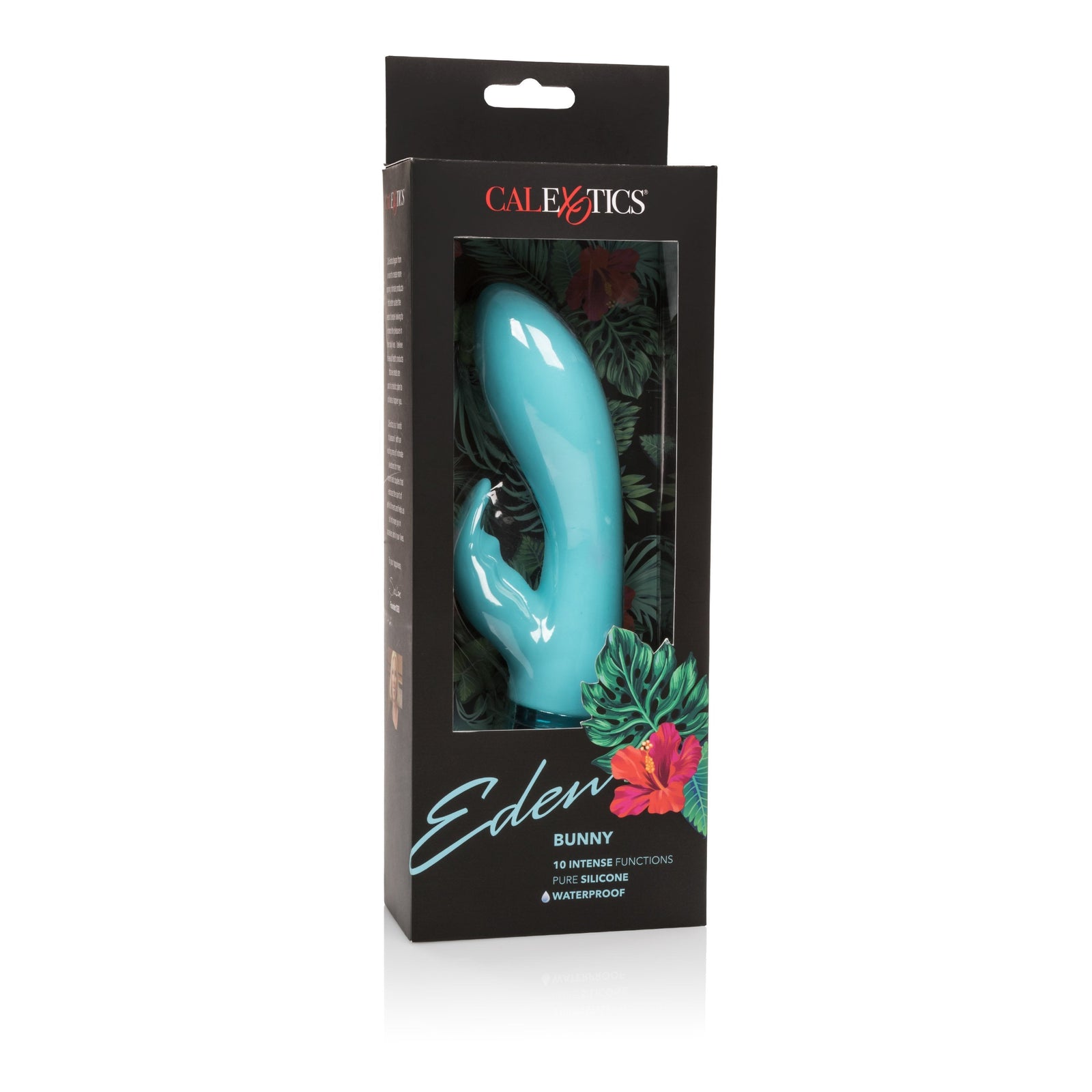 California Exotics - Eden Silicone Waterproof Bunny Vibrator (Blue) Rabbit Dildo (Vibration) Non Rechargeable Singapore