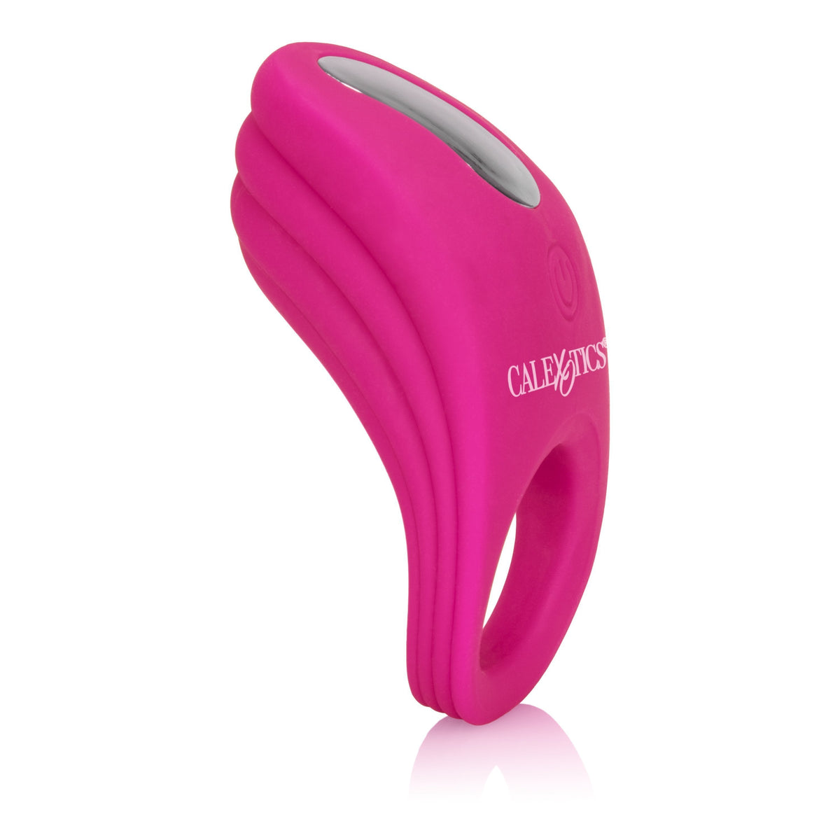 California Exotics - Silicone Remote Pleasure Cock Ring (Pink) Silicone Cock Ring (Vibration) Rechargeable