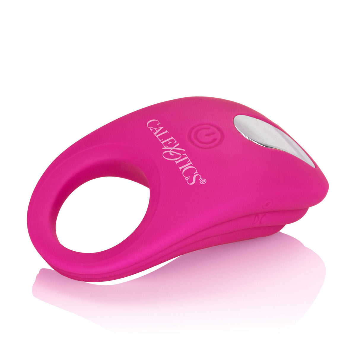California Exotics - Silicone Remote Pleasure Cock Ring (Pink) Silicone Cock Ring (Vibration) Rechargeable