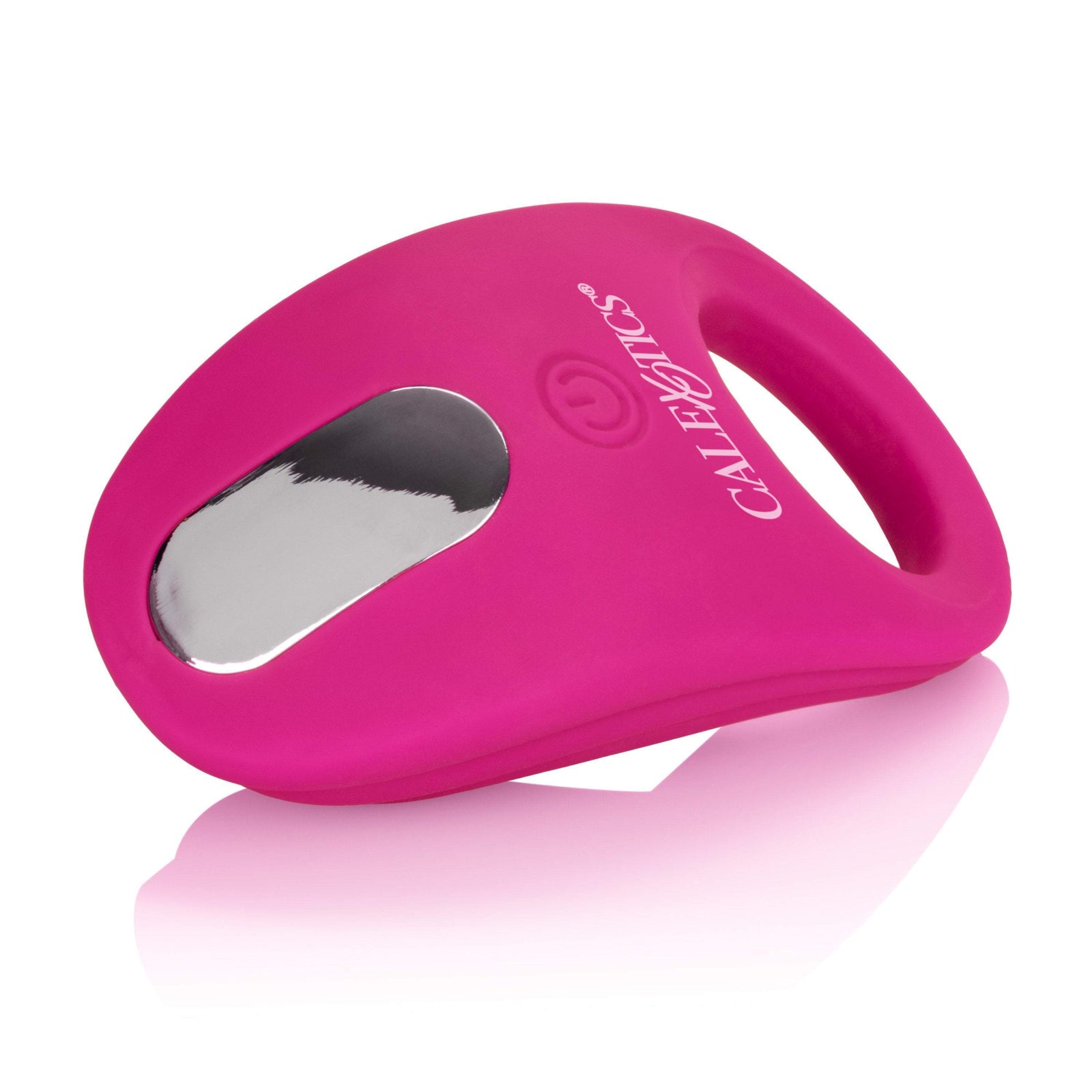 California Exotics - Silicone Remote Pleasure Cock Ring (Pink) Silicone Cock Ring (Vibration) Rechargeable