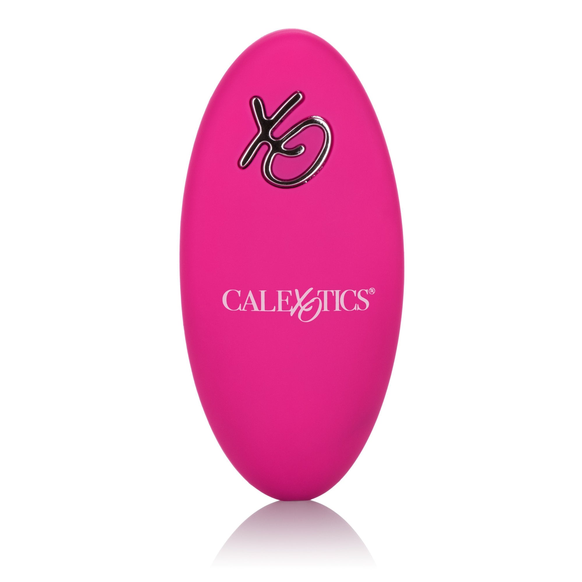 California Exotics - Silicone Remote Pleasure Cock Ring (Pink) Silicone Cock Ring (Vibration) Rechargeable