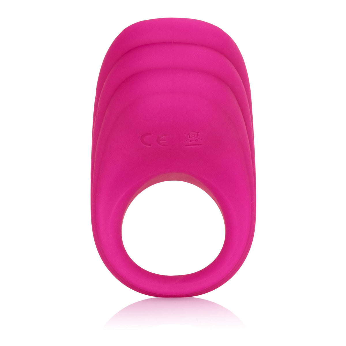 California Exotics - Silicone Remote Pleasure Cock Ring (Pink) Silicone Cock Ring (Vibration) Rechargeable