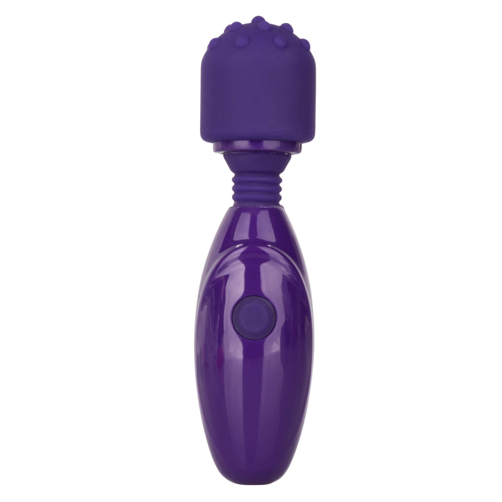 California Exotics - Tiny Teasers Nubby Mini Wand Massager (Purple) Mini Wand Massagers (Vibration) Non Rechargeable 716770089885 CherryAffairs