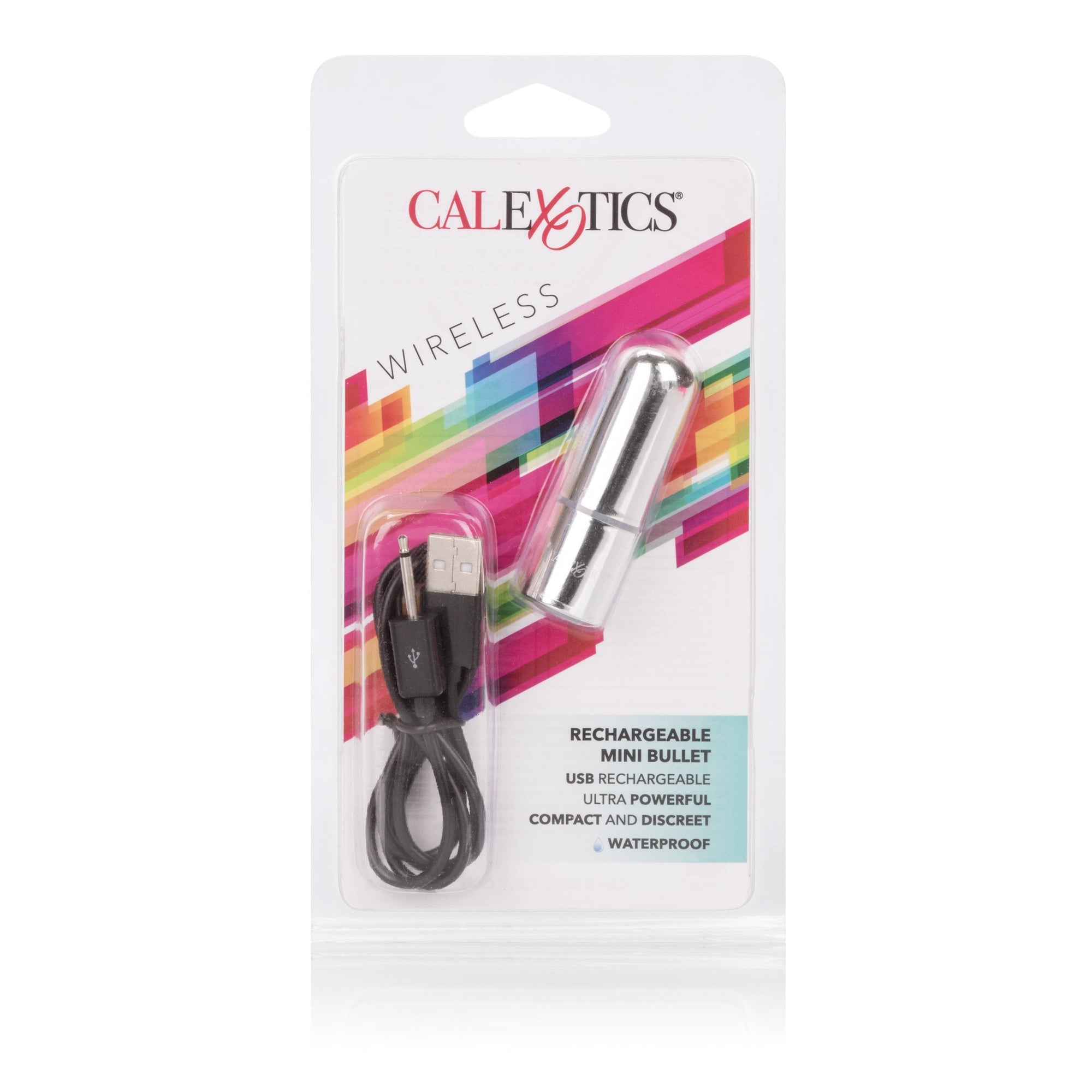 California Exotics - Rechargeable Mini Bullet (Silver) Bullet (Vibration) Rechargeable Singapore