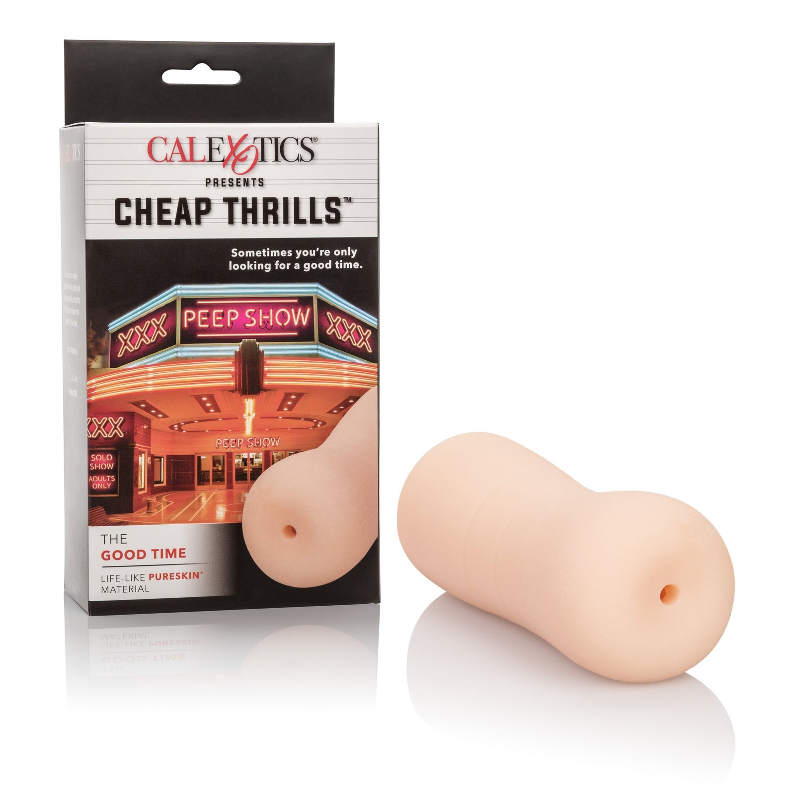 California Exotics - Cheap Thrills The Good Time Soft Stroker (Beige) Masturbator Soft Stroker (Non Vibration) Singapore