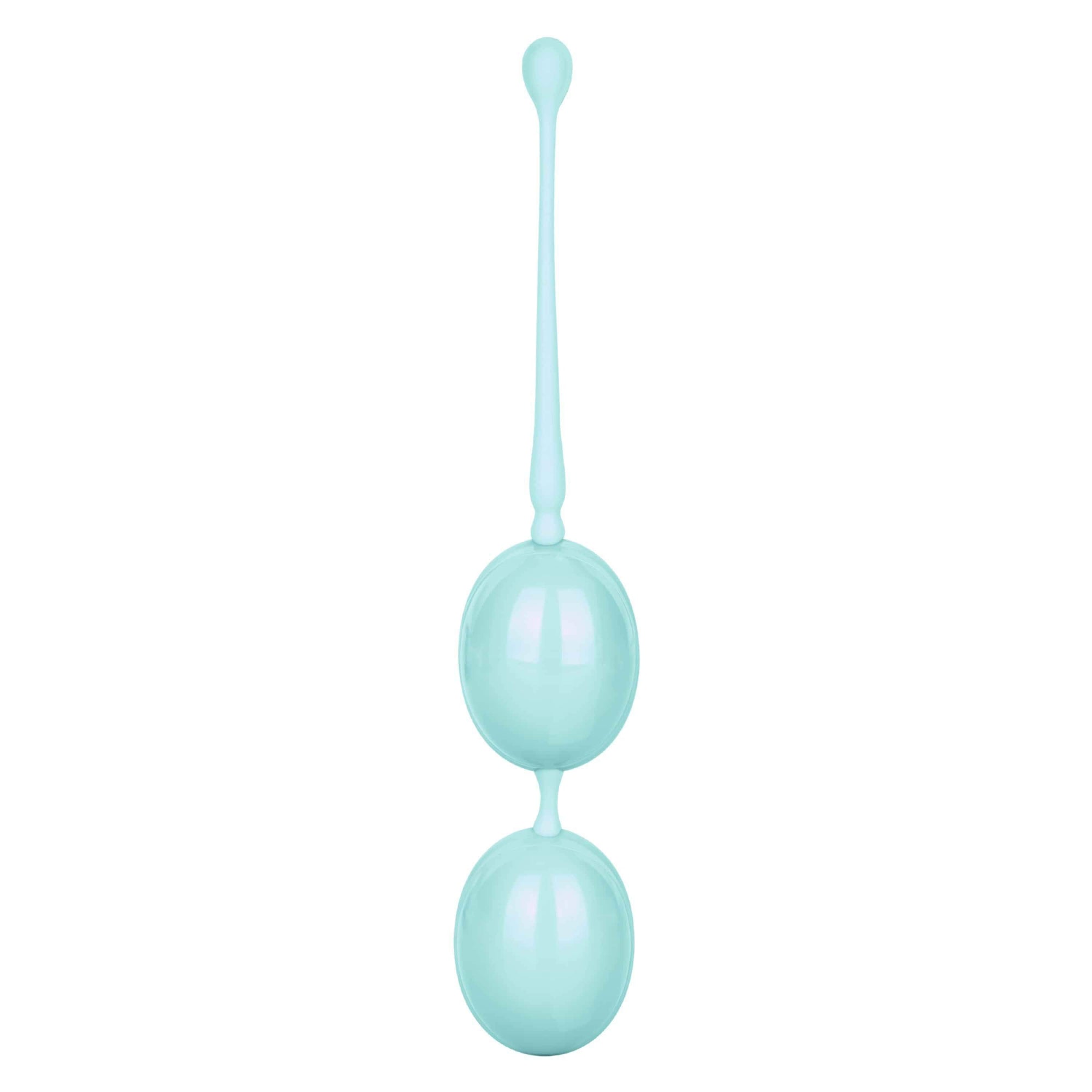 California Exotics - Weighted Kegel Balls (Blue) Kegel Balls (Non Vibration) 716770090393 CherryAffairs