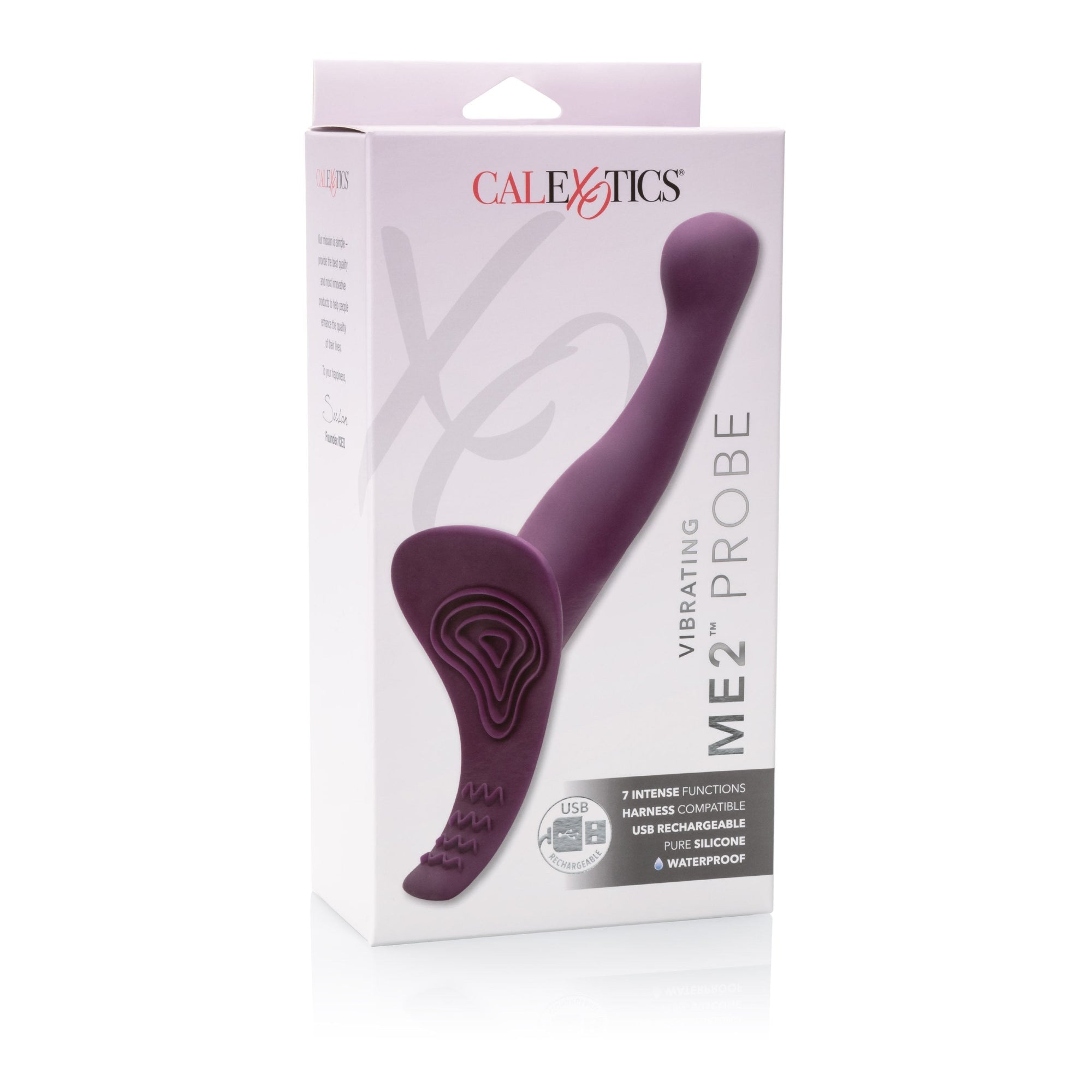 California Exotics - Vibrating ME2 Vibrating Probe Prostate Massager (Purple) Prostate Massager (Vibration) Rechargeable Singapore