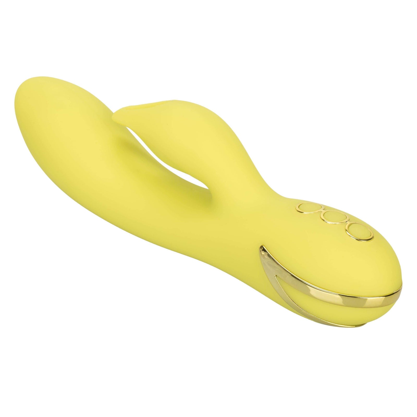 California Exotics - California Dreaming Venice Vixen Rabbit Vibrator (Yellow) Rabbit Dildo (Vibration) Rechargeable 716770090591 CherryAffairs