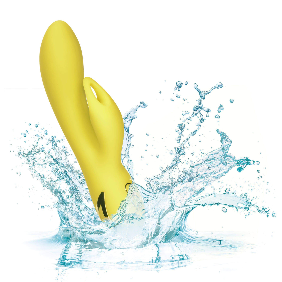 California Exotics - California Dreaming Venice Vixen Rabbit Vibrator (Yellow) Rabbit Dildo (Vibration) Rechargeable 716770090591 CherryAffairs