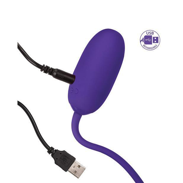 California Exotics - Rechargeable Kegel Ball Starter (Purple) Kegel Balls (Vibration) Rechargeable Singapore