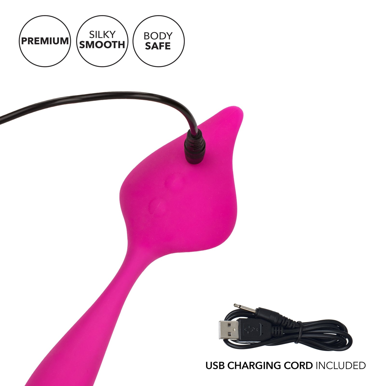 California Exotics - Mini Marvels Silicone Marvelous Lover Clit Massager (Pink) Clit Massager (Vibration) Rechargeable Singapore