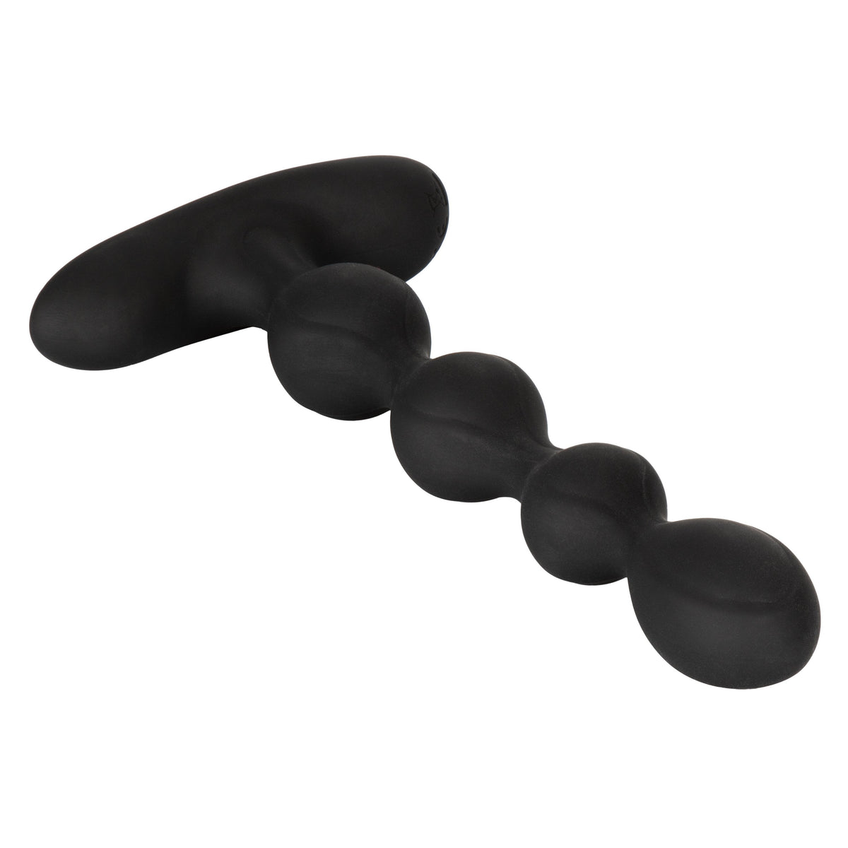 California Exotics - Eclipse Vibrating Slender Anal Beads (Black) - Black - Anal Beads (Vibration) Rechargeable
