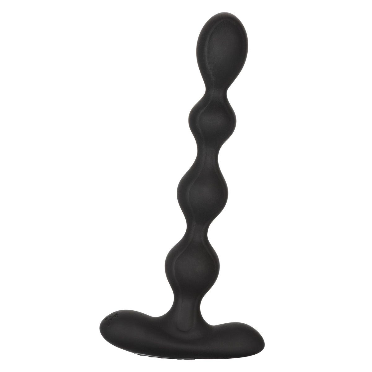 California Exotics - Eclipse Vibrating Slender Anal Beads (Black) - Black - Anal Beads (Vibration) Rechargeable