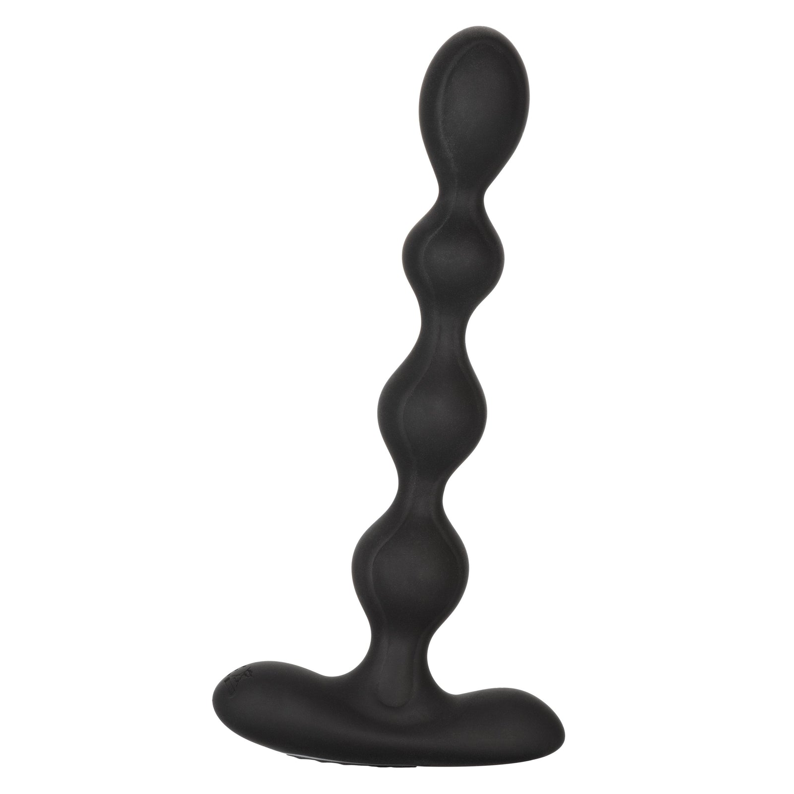 California Exotics - Eclipse Vibrating Slender Anal Beads (Black) - Black - Anal Beads (Vibration) Rechargeable