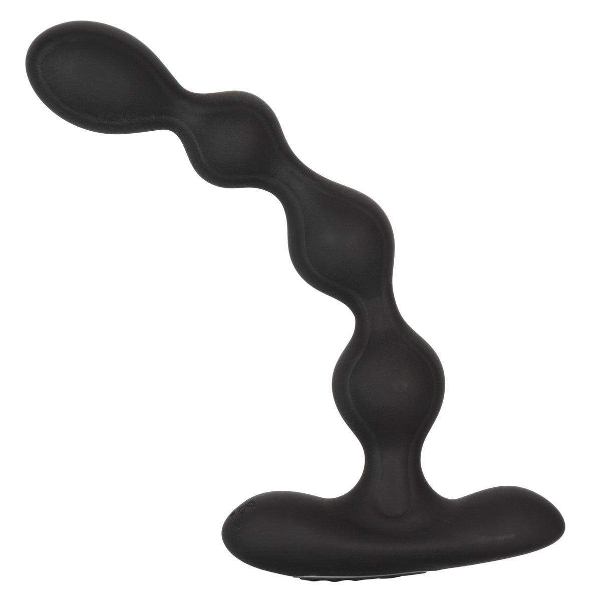 California Exotics - Eclipse Vibrating Slender Anal Beads (Black) - Black - Anal Beads (Vibration) Rechargeable