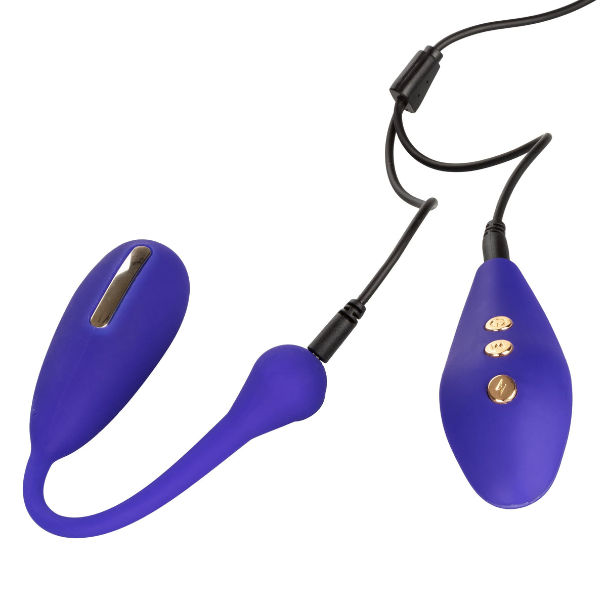 California Exotics - Impulse Intimate E Stimulator Remote Kegel Exerciser (Purple) Remote Control Kegel Balls (Vibration) Rechargeable 620051753 CherryAffairs
