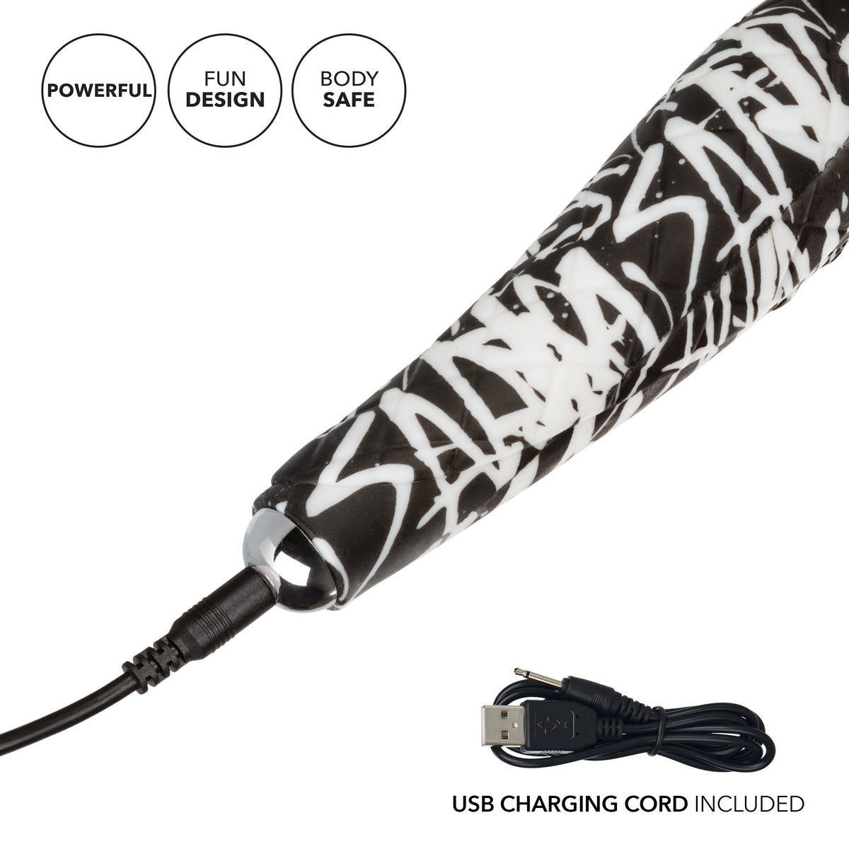 Calexotics - Hype Rechargeable Wand Massager (Multicolor) - Multicolor - Wand Massagers (Vibration) Rechargeable