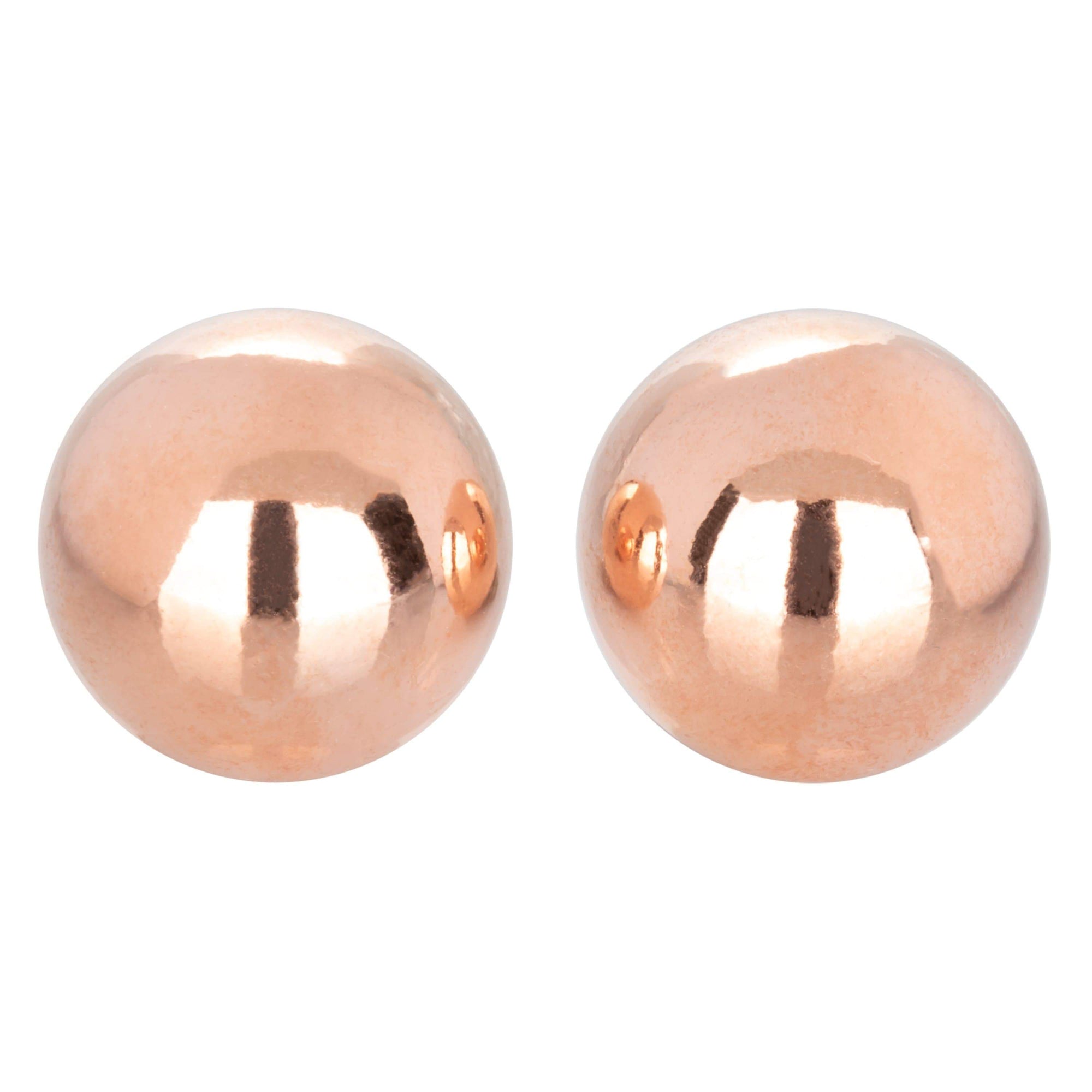 California Exotics - Steel Climax Weighted  Kegel Balls (Gold) Kegel Balls (Non Vibration) Durio Asia