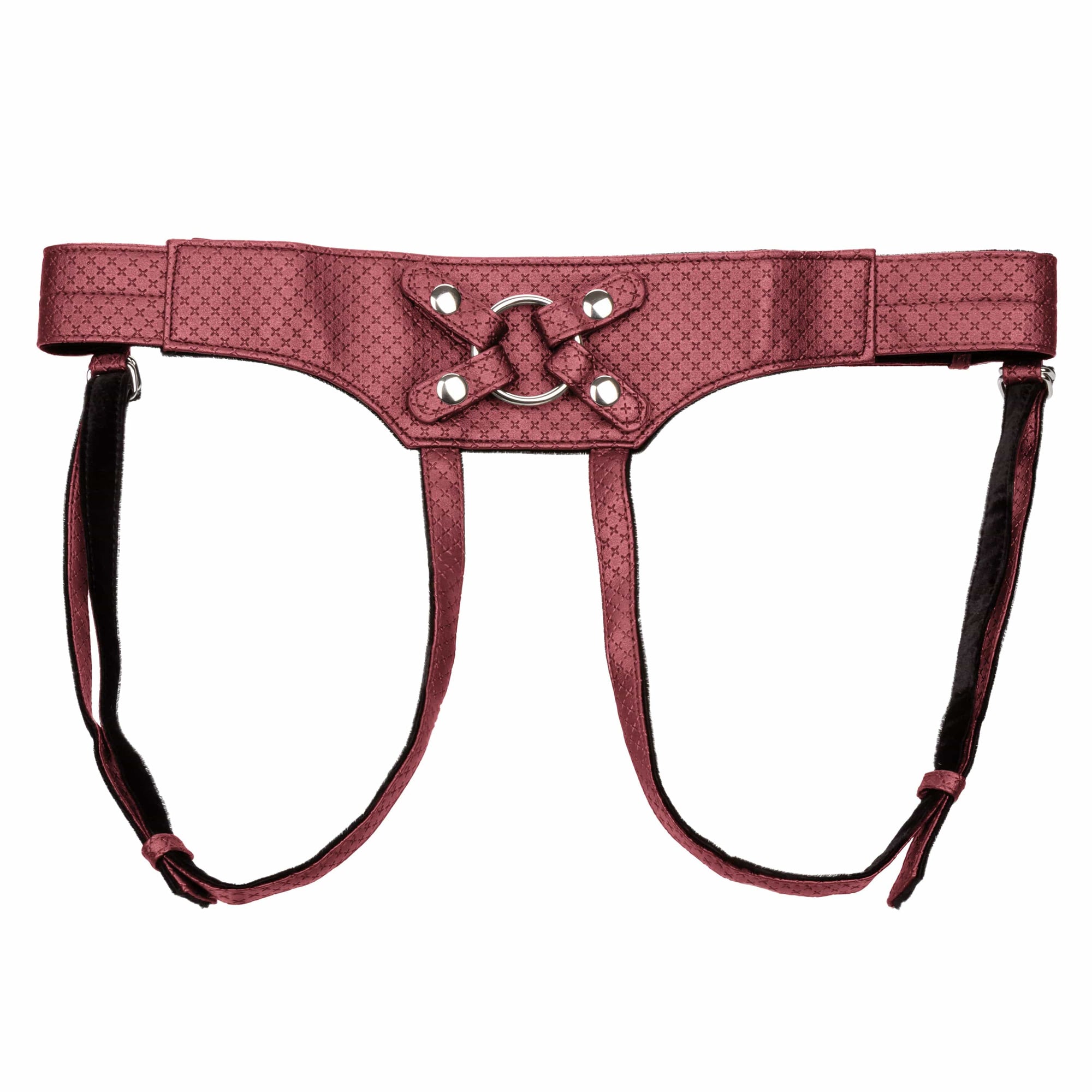 California Exotics - Her Royal Harness The Regal Empress Crotchless Strap On (Bronze) Strap On w/o Dildo 716770092069 CherryAffairs