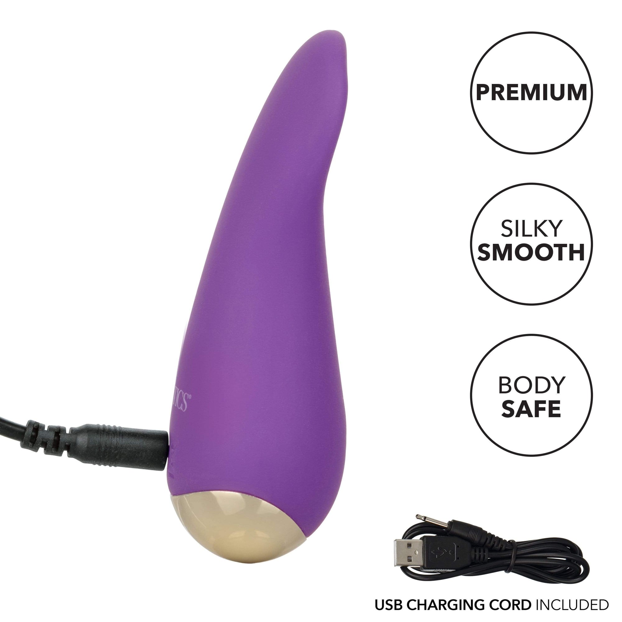 California Exotics - Slay LoveMe Bullet Vibrator (Purple) Bullet (Vibration) Rechargeable 716770092243 CherryAffairs