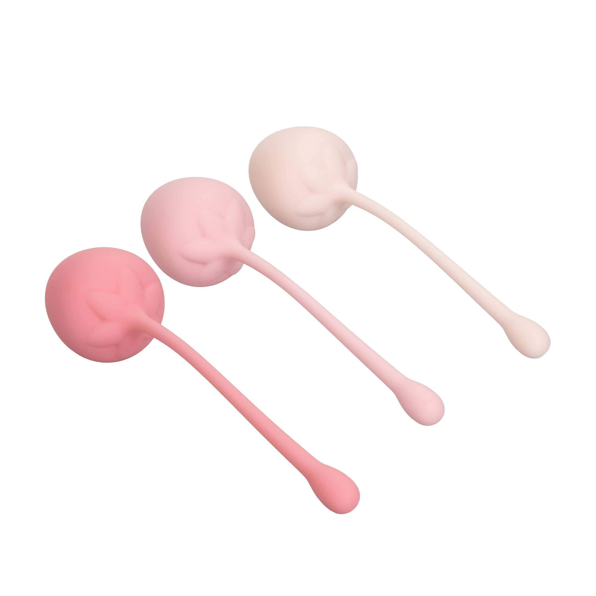 California Exotics - Strawberry Silicone Kegel Balls Training Set (Pink) Kegel Balls (Non Vibration) 716770092427 CherryAffairs