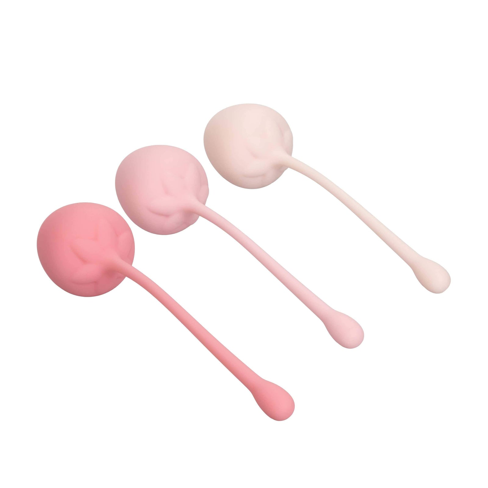 California Exotics - Strawberry Silicone Kegel Balls Training Set (Pink) Kegel Balls (Non Vibration) 716770092427 CherryAffairs