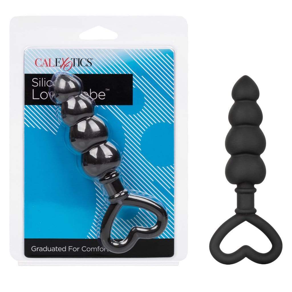 California Exotics - Silicone Love Probe Anal Beads (Black) Anal Beads (Non Vibration) 716770093127 CherryAffairs