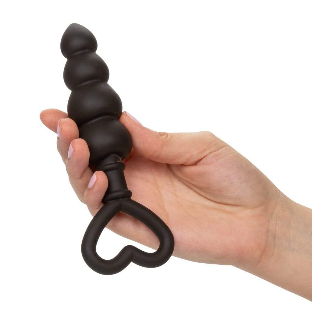 California Exotics - Silicone Love Probe Anal Beads (Black) Anal Beads (Non Vibration) 716770093127 CherryAffairs