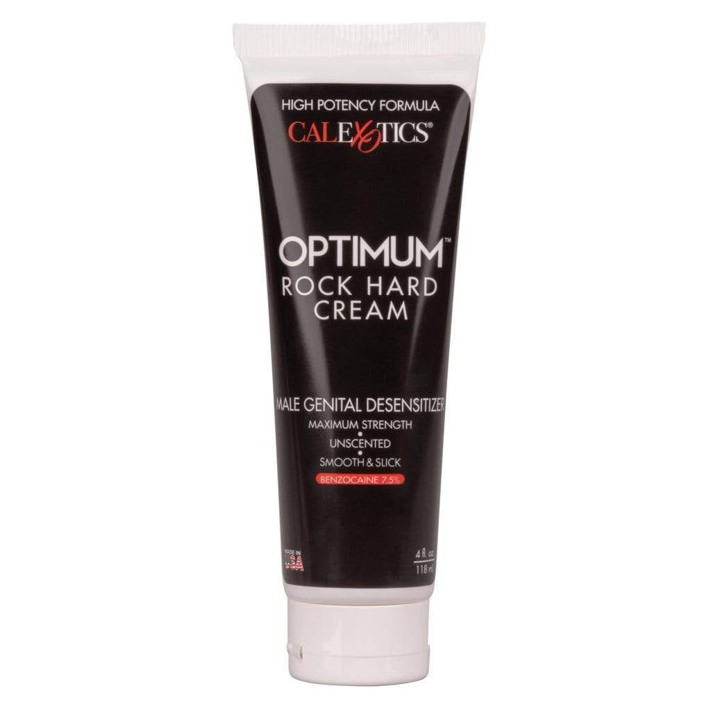 California Exotics - Optimum Rock Hard Desensitizer Delayer Cream 4oz Delayer 716770093219 CherryAffairs