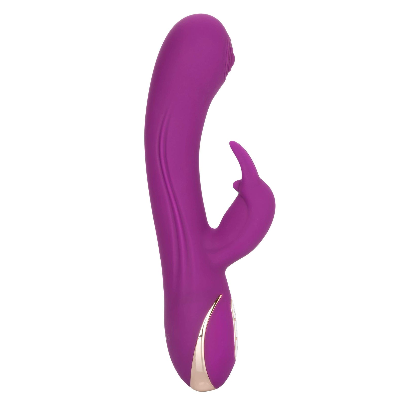 California Exotics - Jack Rabbit Signature Silicone Thumping Rabbit Vibrator (Purple) Rabbit Dildo (Vibration) Rechargeable 716770093288 CherryAffairs