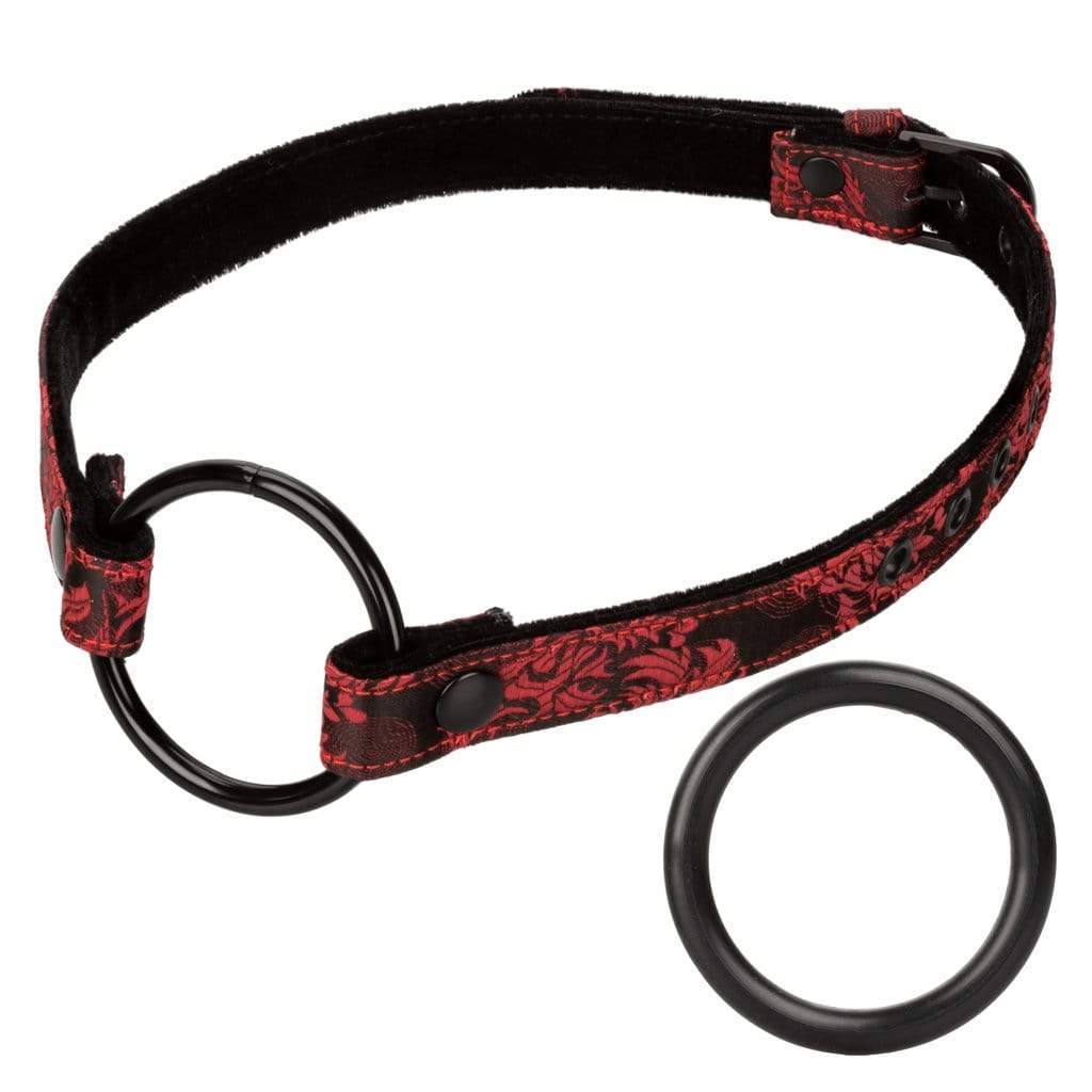 California Exotics - Scandal Wide Open Mouth Gag (Red) Ball Gag 716770093424 CherryAffairs