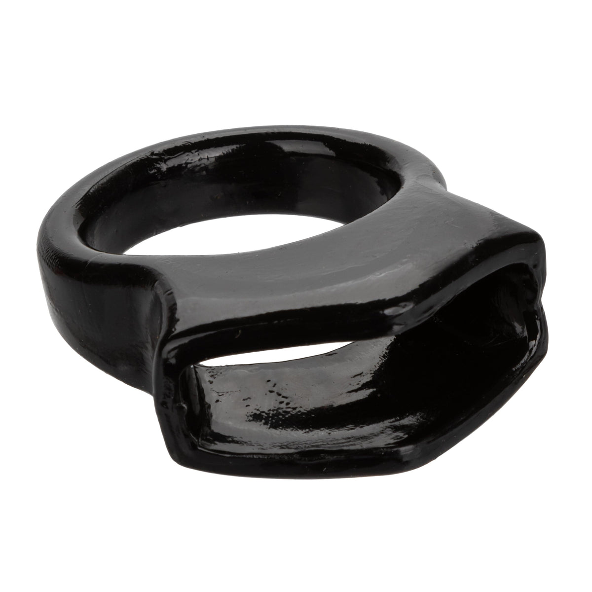 California Exotics - COLT Snug Grip Dual Support Cock Ring (Black) Rubber Cock Ring (Non Vibration) 620049509 CherryAffairs