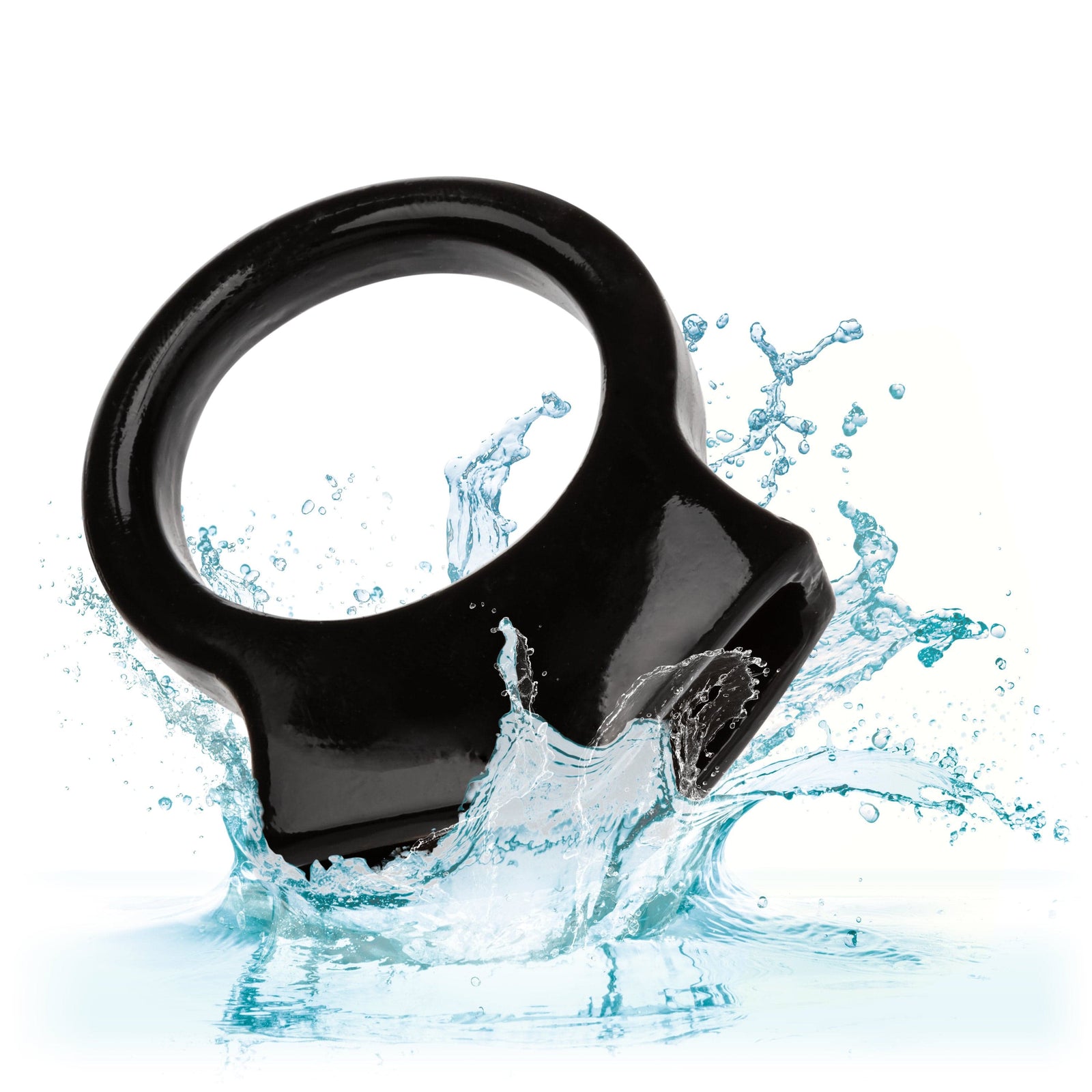 California Exotics - COLT Snug Grip Dual Support Cock Ring (Black) Rubber Cock Ring (Non Vibration) 620049509 CherryAffairs