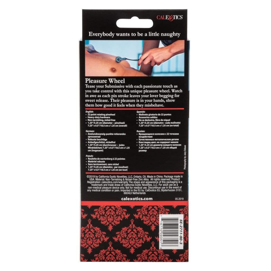 California Exotics - Scandal BDSM Pleasure Wheel (Black) BDSM (Others) 716770093516 CherryAffairs