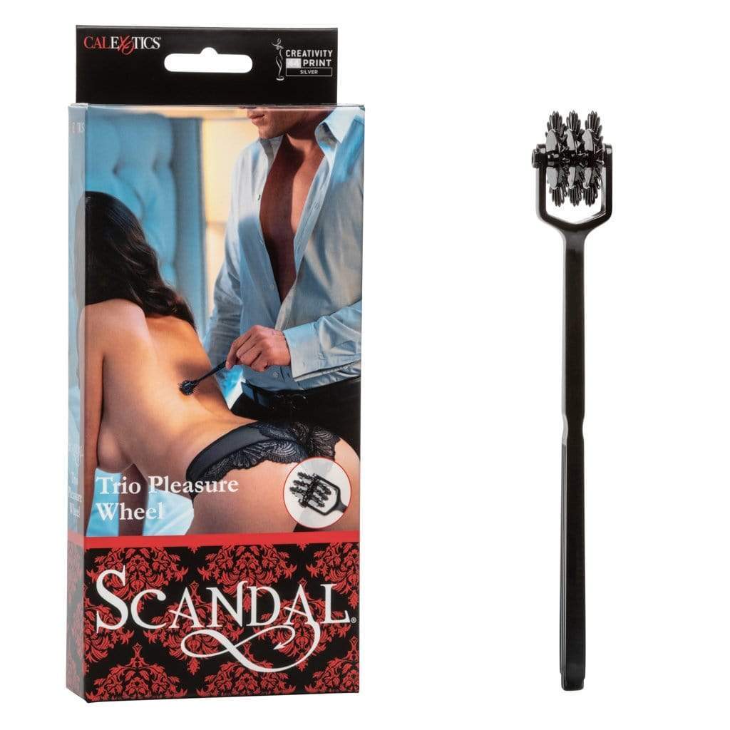 California Exotics - Scandal Trio BDSM Pleasure Wheel (Black) BDSM (Others) 716770093523 CherryAffairs